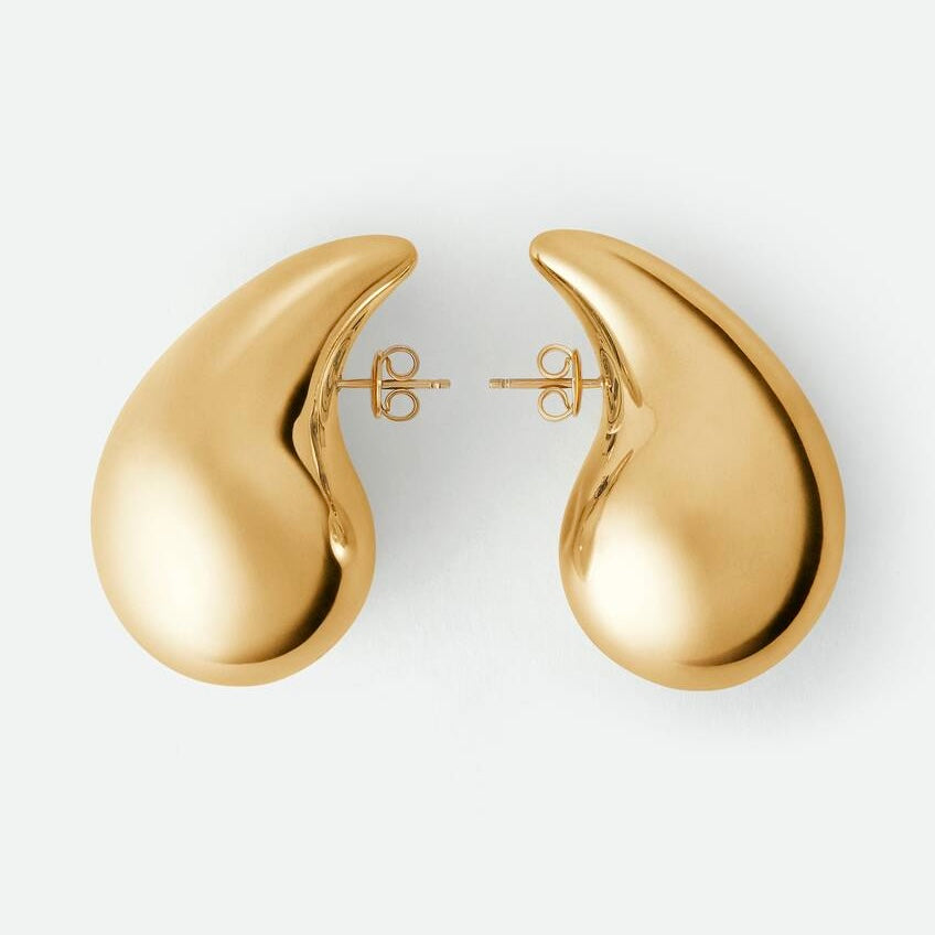 Bold Gold droplet earrings