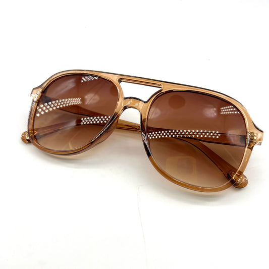 The Pilot aviator sunglasses- Brown