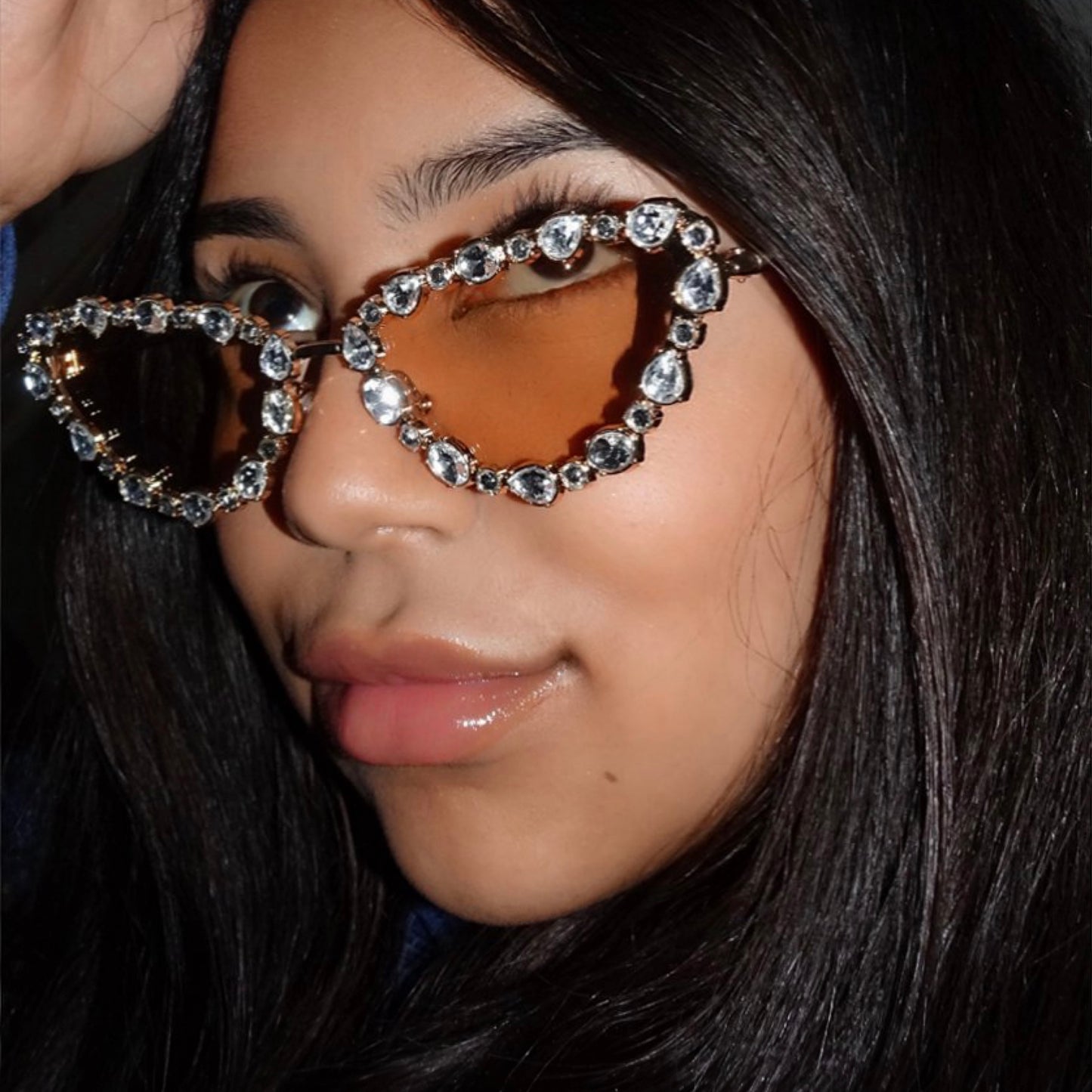 IT-Girl sunglasses in Gold with Mango lenses